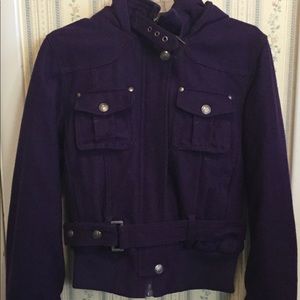 Super Warm Bomber Jacket by SoHo Babe Hooded